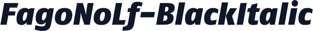 FagoNoLf-BlackItalic