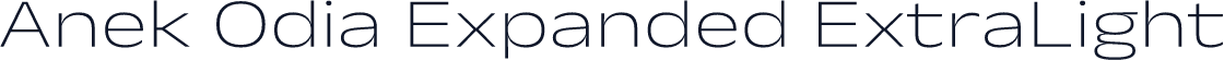 Anek Odia Expanded ExtraLight