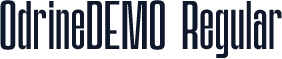 OdrineDEMO Regular