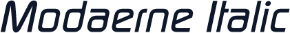 Modaerne Italic