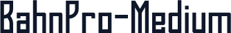 BahnPro-Medium
