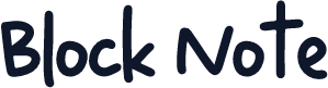 Block Note