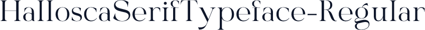 HalloscaSerifTypeface-Regular