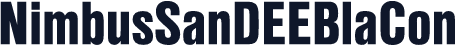 NimbusSanDEEBlaCon
