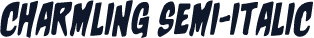 Charmling Semi-Italic