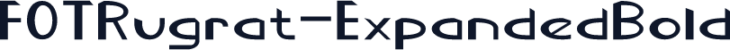 FOTRugrat-ExpandedBold