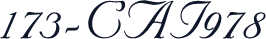 173-CAI978