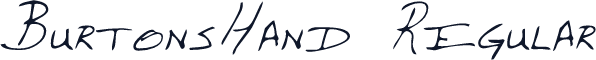 BurtonsHand Regular