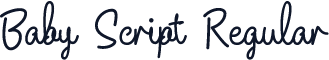 Baby Script Regular
