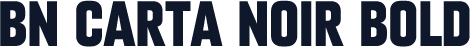 BN Carta Noir Bold