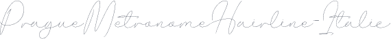 PragueMetronomeHairline-Italic
