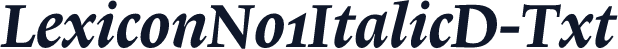 LexiconNo1ItalicD-Txt