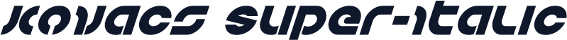 Kovacs Super-Italic