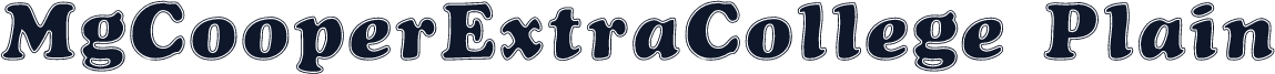 MgCooperExtraCollege Plain