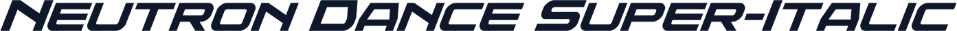 Neutron Dance Super-Italic