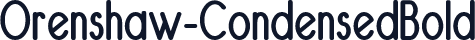 Orenshaw-CondensedBold