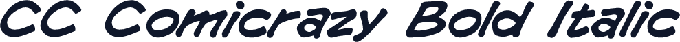 CC Comicrazy Bold Italic