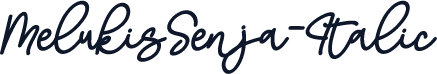 MelukisSenja-Italic
