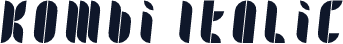 Kombi Italic