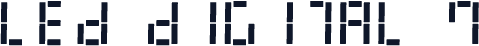 LED Digital 7