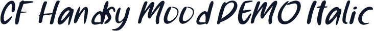 CF Handsy Mood DEMO Italic