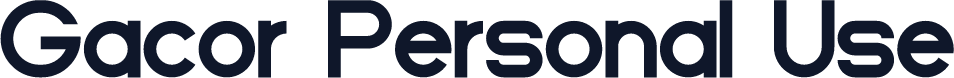 Gacor Personal Use