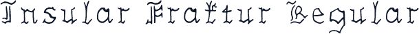 Insular Fraktur Regular