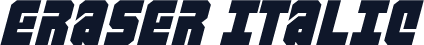 ERASER Italic