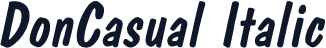 DonCasual Italic