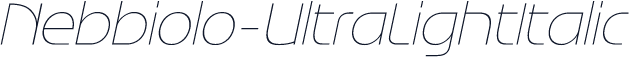 Nebbiolo-UltraLightItalic