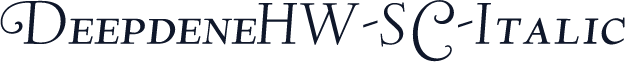 DeepdeneHW-SC-Italic