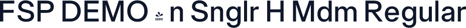 FSP DEMO - n Snglr H Mdm Regular
