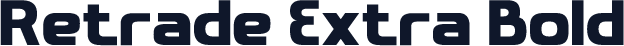 Retrade Extra Bold