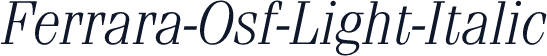 Ferrara-Osf-Light-Italic