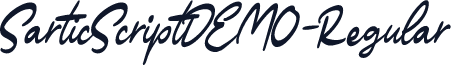 SarticScriptDEMO-Regular