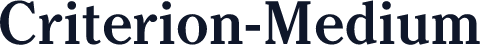 Criterion-Medium