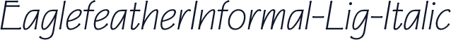 EaglefeatherInformal-Lig-Italic