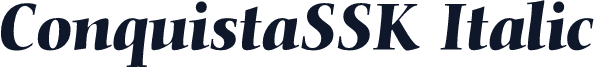 ConquistaSSK Italic