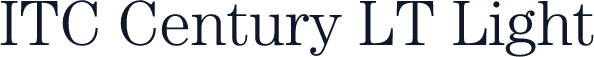 ITC Century LT Light