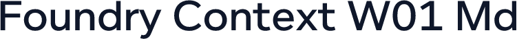 Foundry Context W01 Md