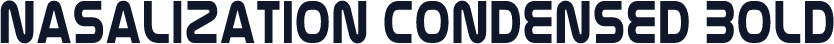 Nasalization Condensed Bold