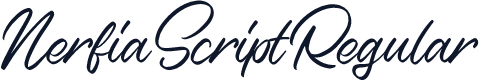 Nerfia Script Regular