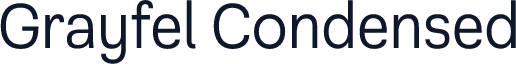 Grayfel Condensed
