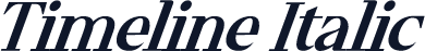 Timeline Italic
