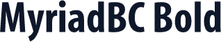 MyriadBC Bold
