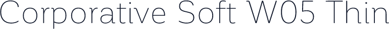 Corporative Soft W05 Thin
