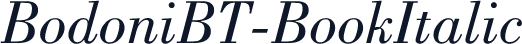 BodoniBT-BookItalic