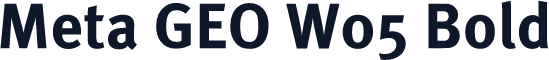 Meta GEO W05 Bold
