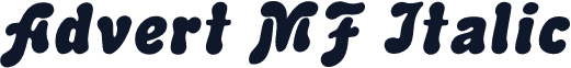 Advert MF Italic