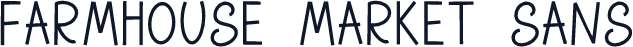 Farmhouse Market Sans
